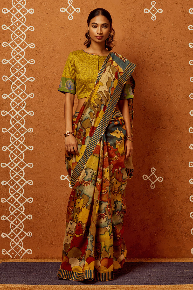 Kalamkari Sarees | Andhra Cultural Portal